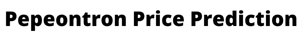 PePeonTron Price Prediction